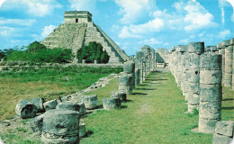 MEXIQUE - Temple Of The 1000 Columns And The Castle - Chichezn Itza - Yucatan - Mexico - Carte Postale - Mexiko