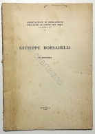 Ass. Di Irrigazione Dell'Agro All'Ovest Del Sesia - Giuseppe Borsarelli - 1959 - Altri & Non Classificati