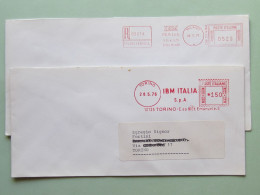 Elettronica Telecom, IBM,6 Affr.mecc.diverse,5 Tariffe,ema,meter,freistempel (3 Scan) (DZ) - Franking Machines (EMA)