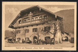 AK Grossgmain, Gasthaus & Restaurant Kaiser Karl  - Sonstige & Ohne Zuordnung