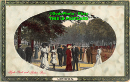 R357289 Hyde Park And Rotten Row. London. Tuck. Framed Granite Postcard 1101. 19 - Other & Unclassified