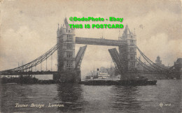 R357560 Tower Bridge. London. 1212. Warren And Ault. 1917 - Other & Unclassified