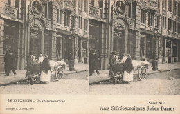 MIKIBP12-002- BELGIQUE BRUXELLES VOITURE A CHIEN - Autres & Non Classés