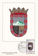 ESCUDO FERNANDO POO 1963 - Tarjetas Máxima