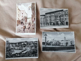 4x AK "WASSERBURG AM INN, BAYERN" SCHÖNE ALTE POSTKARTEN VINTAGE CHIC HISTORISCH  HEIMAT SAMMLER  GUT ERHALTEN - Wasserburg A. Inn