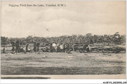 AS#BFP3-1087 - Antilles - TRINIDAD - Digging Pitch From The Lake - Trinidad