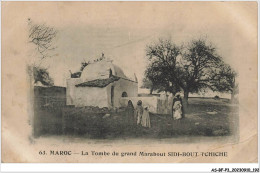 AS#BFP3-1063 - Maroc - La Tombe Du Grand Marabout Sidi-Bout-Tchiche - Cachet - Other & Unclassified