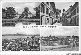 AS#BFP3-1021 - Suisse - Souvenir De COPPET - Multi-vues - Autres & Non Classés