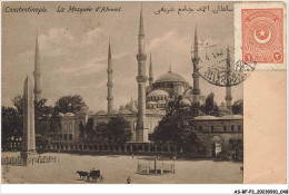 AS#BFP3-0991 - Turquie -  CONSTANTINOPLE - La Mosquée D'Ahmed - Affranchissement - Turkey