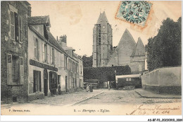 AS#BFP2-91-0943 - MORIGNY - Eglise - Café-Restaurant - Autres & Non Classés