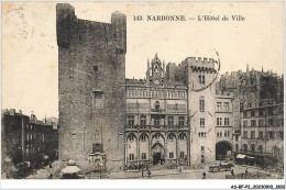 AS#BFP2-82-0902 - NARBONNE - L'hôtel De Ville - 17è Escadron Cachet Militaire - Autres & Non Classés