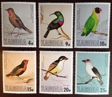 Zambia 1977 Birds MNH - Andere & Zonder Classificatie