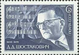 Russia USSR 1976 70th Anniversary Of D.D.Shostakovich. Mi 4526 - Nuovi