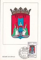 ESCUDO SEVILLA 1965 - Cartoline Maximum
