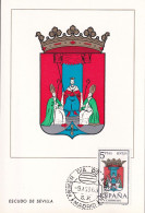 ESCUDO SEVILLA 1965 - Tarjetas Máxima