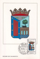 ESCUDO SALAMANCA 1965 - Tarjetas Máxima