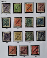 Österreich 1917, Mi 228-42  Gestempelt - Used Stamps