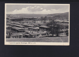 Dt. Reich AK Truppenübungsplatz Münsingen 1939 Gelaufen - Muensingen