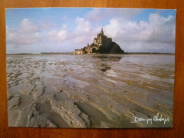 Carte Postale Baie Du Mont St Michel DC3 Dermigny Chataignier Editions Cap Théojac - Le Mont Saint Michel