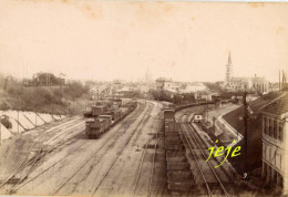 Chalon Sur Saone - Gare De Triage - Photo Paul Bourgeois 1883 - Plm - Train - Trenes