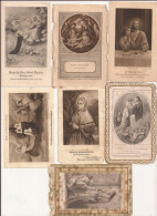 7 Estampillas Religiosas - Circa 1928 - Devotion Images