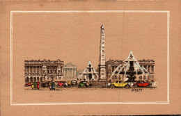 N° 2501 W -carte Double -Illustrateur Barday- Place De La Concorde- - Markten, Pleinen