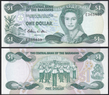 Bahamas 1 Dollar Banknotes  1974 (1984)  Pick 43a UNC (1)    (13867 - Other - America