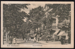 AK Bad Oeynhausen Herforfer Strasse 1922  (17068 - Autres & Non Classés