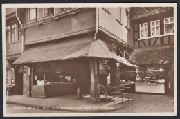 AK Frankfurt A. Main Haus Auf 3 Holzsäulen, Ecke Markt Und Tuchgarden  (17416 - Sonstige & Ohne Zuordnung