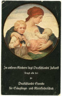 AK Deutschlands Spende Säuglings- + Kinderschutz Bayern 1910  (2904 - Unclassified