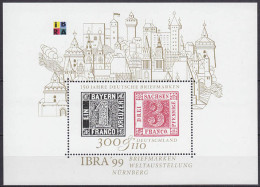 Bund BRD IBRA MiNr. Bl. 46 1999 ** Postfrisch  (5487 - Sonstige & Ohne Zuordnung