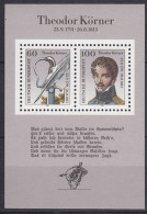 Bund BRD Theodor Körner MiNr. Bl. 25 Aus 1991 ** Postfrisch  (5485 - Andere & Zonder Classificatie