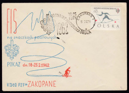 1962 Ski Langlauf Skilanglauf Zakopane Polen Umschlag SST  (16474 - Inverno