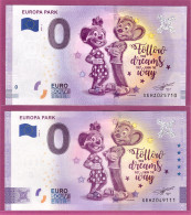 0-Euro XEHZ 2020-6 EUROPA PARK - FOLLOW YOUR DREAMS ... Set NORMAL+ANNIVERSARY - Private Proofs / Unofficial
