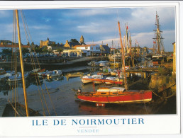 Ile De Noirmoutier - Multivues Le Port, Le Château Et L'église Saint-Philibert - Noirmoutier