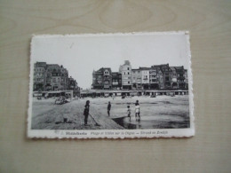 Carte Postale Ancienne 1947 MIDDELKERKE Plage Et Villas Sur La Digue - Middelkerke