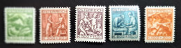 Österreich 1924, Mi 442-46 MH(ungebraucht) "Tuberkulose" - Ongebruikt