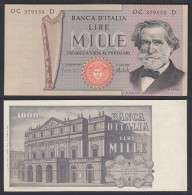 Italien - Italy 1000 Lire Banknote 1975 Pick 101d XF (2)    (28947 - Autres & Non Classés