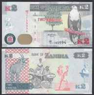 Sambia - ZAMBIA - 2 Kwacha 2012 Pick 49a UNC (1)     (28956 - Andere - Afrika