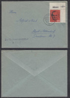 Berlin 1961 Hans Böckler 20 Pfg. ER OR Einzelfrankatur Bedarfsbrief    (29046 - Sonstige & Ohne Zuordnung