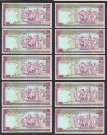 IRAN (Persien) - 10 Stück á 2000 RIALS (1983) Pick 141j UNC (1) Dealer Lot - Altri – Asia