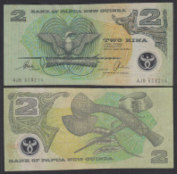 PAPUA NEUGUINEA - NEW GUINEA 2 Kina (1986) VF (3) Pick 16b     (32028 - Autres - Océanie