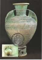 30899 - Carte Maximum - Portugal - Talha Islamica Sec. XII  Large Vase Islamic Period - Alcaçova Castelo De Mertola - Cartes-maximum (CM)
