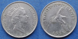BERMUDA - 25 Cents 1995 "White-tailed Tropicbird" KM# 47 Elizabeth II Decimal Coinage (1970-2022) - Edelweiss Coins - Bermudes