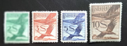 Österreich FLUGPOST 1925, Mi 484-87 MH(ungebraucht) - Neufs