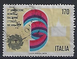 Italy 1979  Maschinenbaumesse, Mailand (o) Mi.1665 - 1971-80: Gebraucht