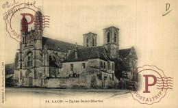 FRANCIA. FRANCE. LAON. EGLISE SAINT MARTIN - Laon