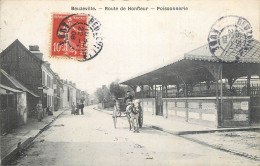 Beuzeville (Eure) - Route De Honfleur - Poissonnerie - Autres & Non Classés