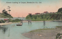 Vessels Loading At Caspar Mendocino Co - Sonstige & Ohne Zuordnung