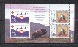 Groenland 1993- Red Cross & The 50th Anniversary Of The Greenland Scouts M/Sheet - Ongebruikt